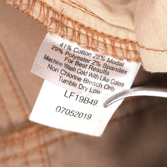 Peter Millar Golf Corduroy Brown Tan Pants Size 6 Cotton Blend Women's LF19B49 - Picture 12 of 12